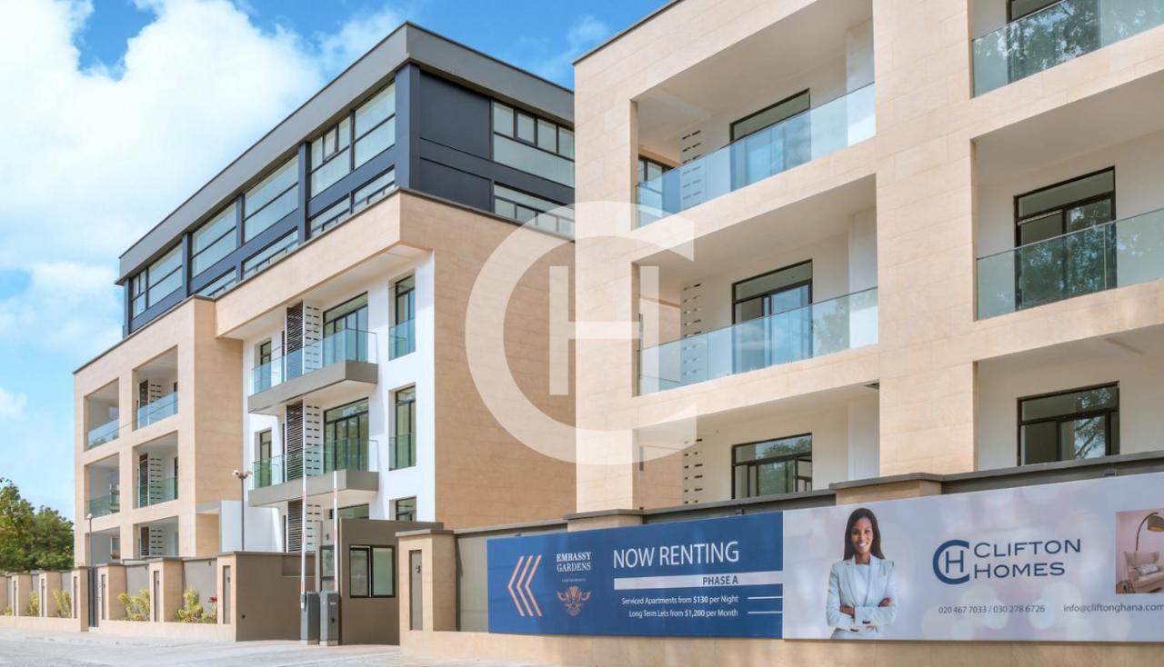 Embassy Gardens By Clifton Homes Accra Exterior foto